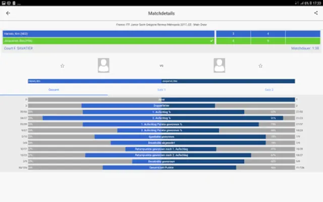 Tennis-Ticker android App screenshot 2